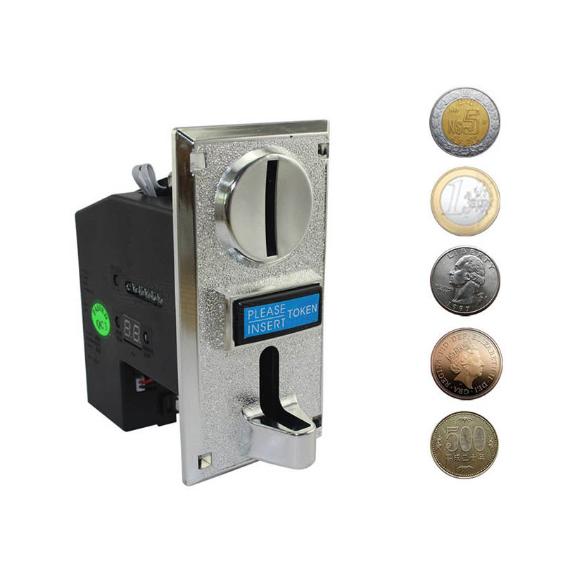 Arcade Ticket Machine - ตัวรับเหรียญหลายตัวอิเล็กทรอนิกส์ลง 616 ตัวเลือกตัวรับเหรียญกลไกเครื่องหยอดเหรียญ Mech เกมอาเขต Ticket