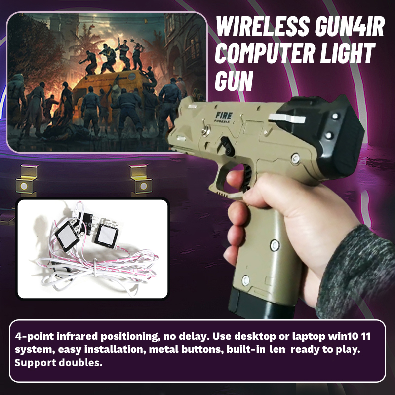 Gun Shooting Arcade - ไร้สาย 4IR Fire Phoenix Light Gun