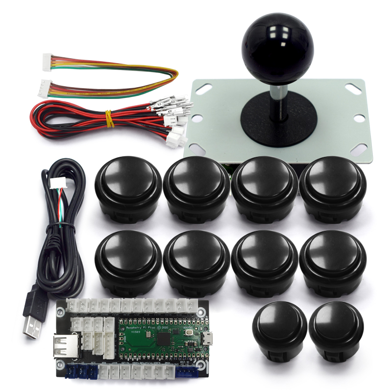 Arcade Ticket Machine - ชุดคิทเกมอาร์เคด Copy Sanwa พร้อมจอยสติ๊ก 8 ทิศทาง
