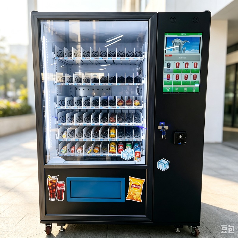 ตู้จำหน่ายขนมแบบหน้าจอสัมผัส ต - Vending Machine Qr Code บทวิจารณ์และราคา