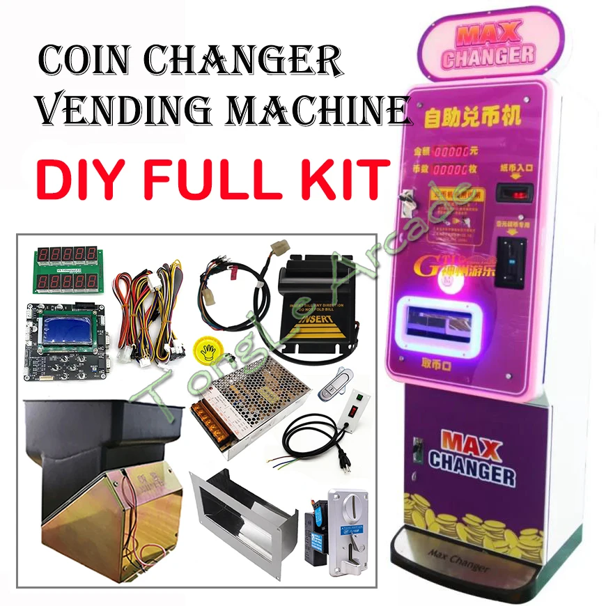 ชุดแปลงเหรียญ DIY พร้อมตัวรับธ - Arcade Card Vending Machine บทวิจารณ์และราคา