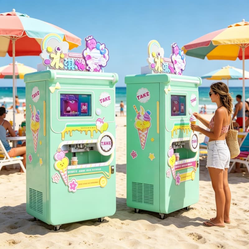 เครื่องทำซอฟต์เสิร์ฟเชิงพาณิชย - Boxing Machine Arcade บทวิจารณ์และราคา