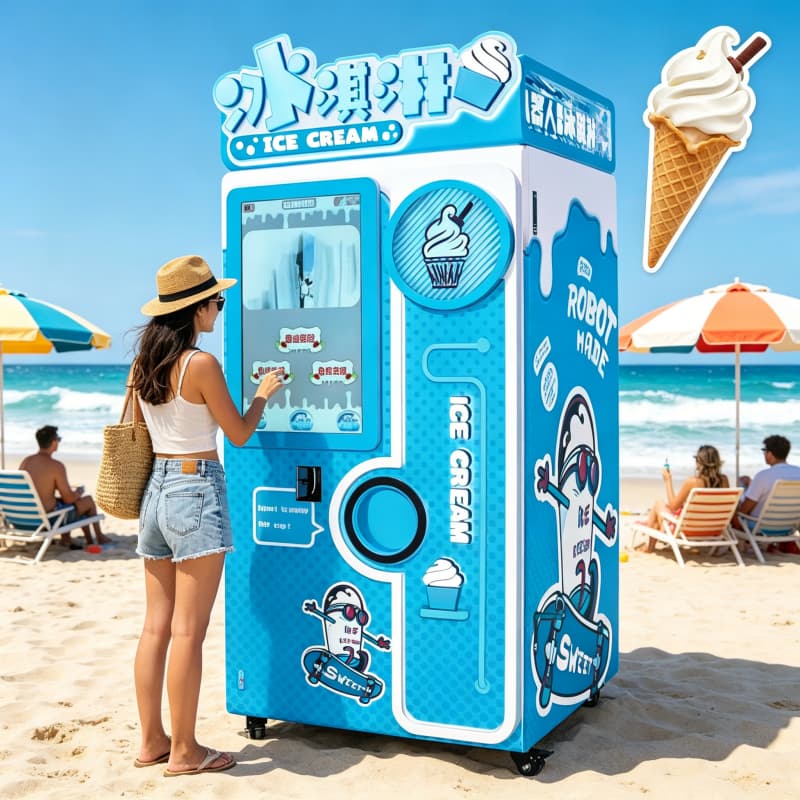เครื่องทำซอฟต์เสิร์ฟเชิงพาณิชย - Boxing Machine Arcade บทวิจารณ์และราคา