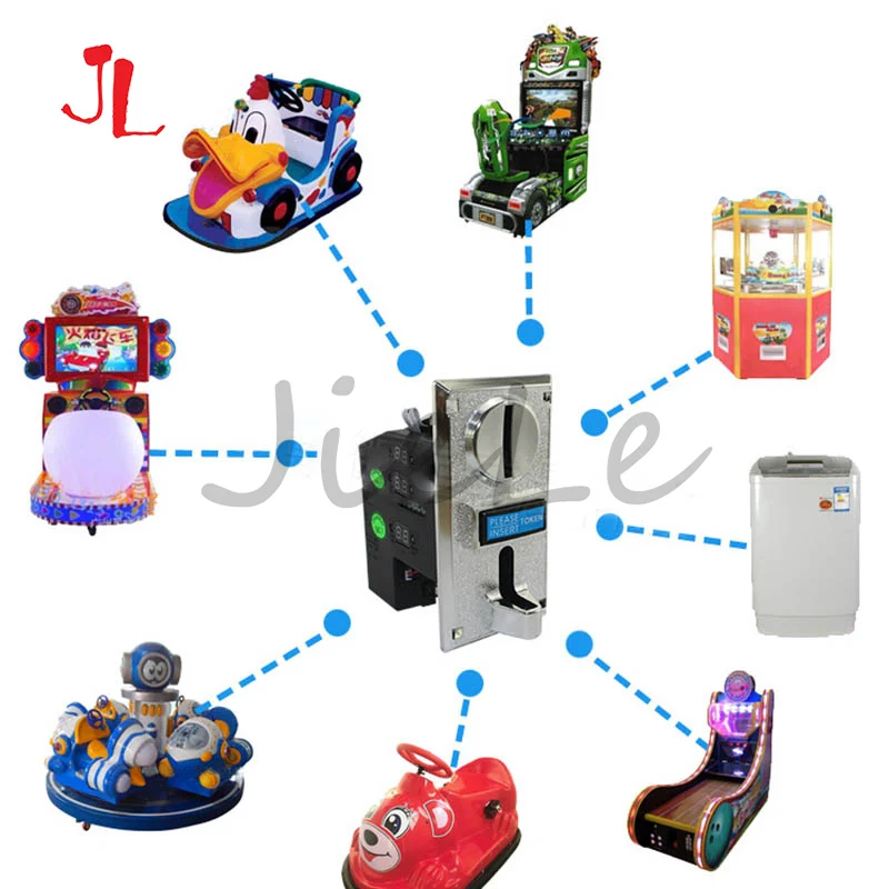 ตัวรับเหรียญหลายชนิด ตัวรับเหร - Arcade Ticket Machine บทวิจารณ์และราคา