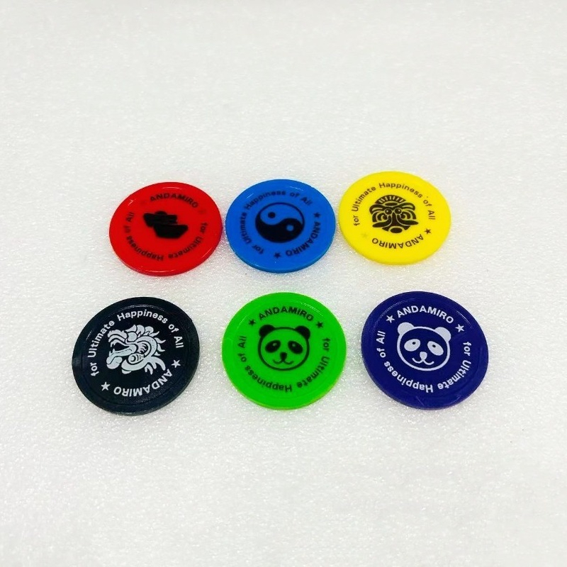เหรียญโทเค็นพลาสติกแบบกำหนดเอง - Arcade Ticket Machine บทวิจารณ์และราคา